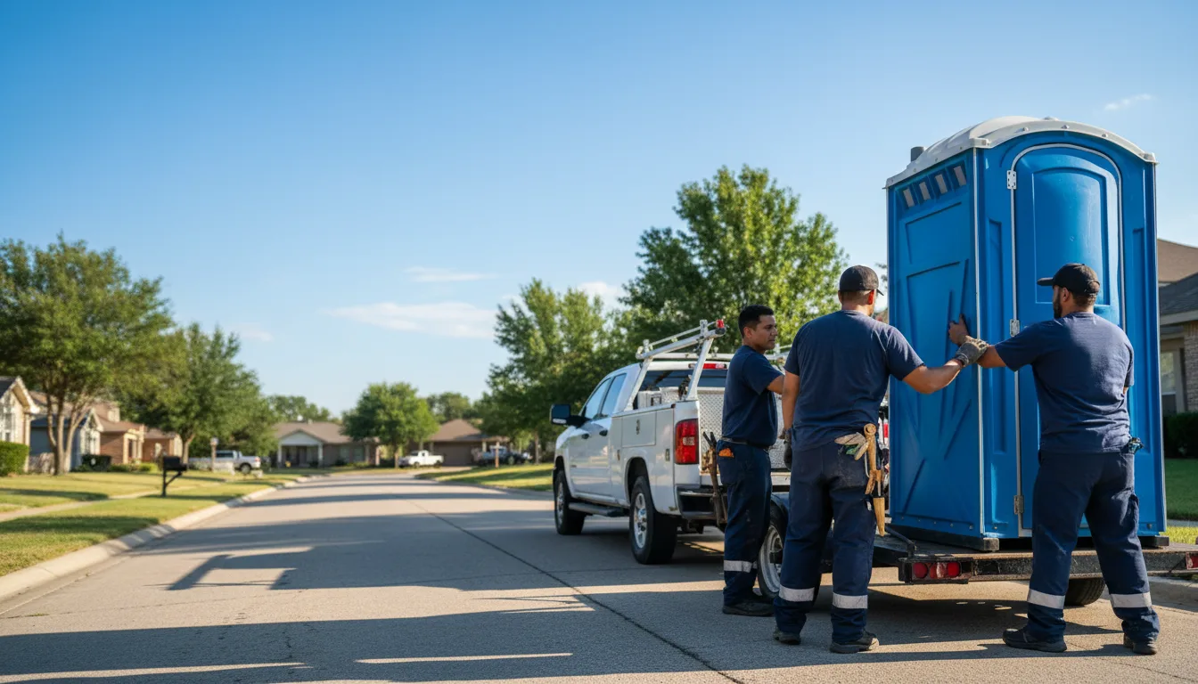 Portable Toilet Rental in Ralston, OK near me